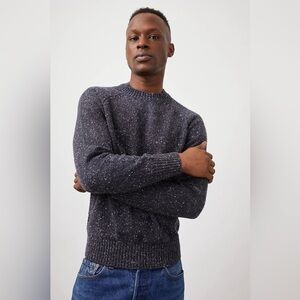 Rails | Donovan Crewneck Sweater Navy Size XL Cotton Blend Winter Cozy‎